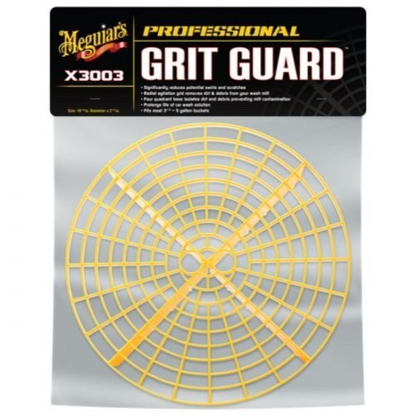 Meguiars Wax Radial Agitation Grid Used Placed At Bottom Of Bucket To Remove Dirt and Debris From Wash Mitt X3003